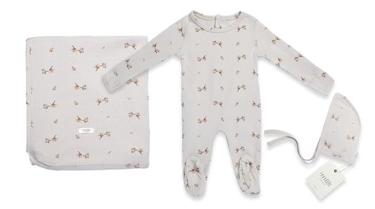 Milk Denmark Blossom Oat Layette Set