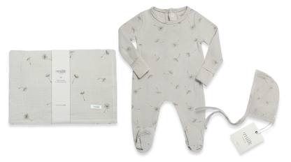 Milk Denmark Wildflower Taupe Layette Set