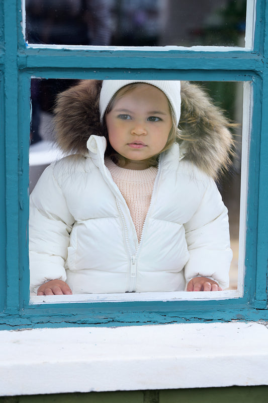 Denali Infant Classic Bomber- Winter White