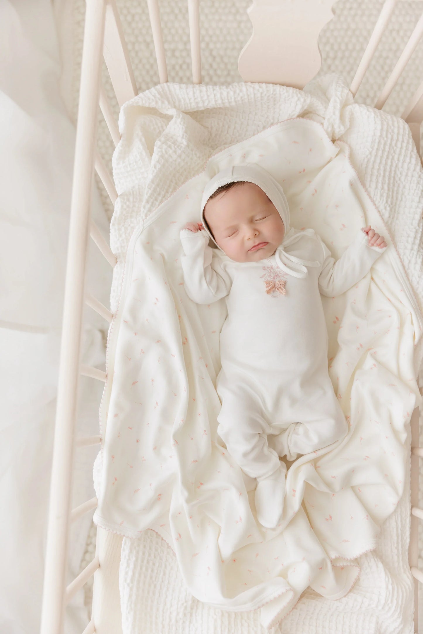 Mon Tresor Bundle of Blossoms Girls Layette Set