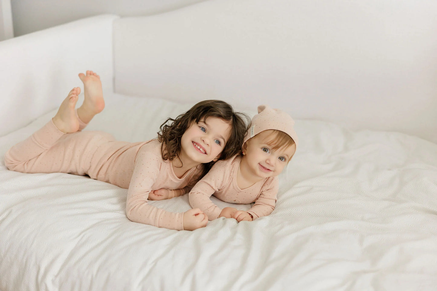 Ely's and Co Cotton Bunny Collection Layette Set - Pink