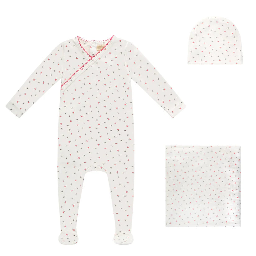 Bubani Floral Wrap Set- Girls