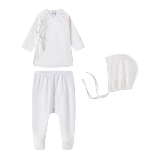 Oubon Wrap 2PC With Stitching- Pink