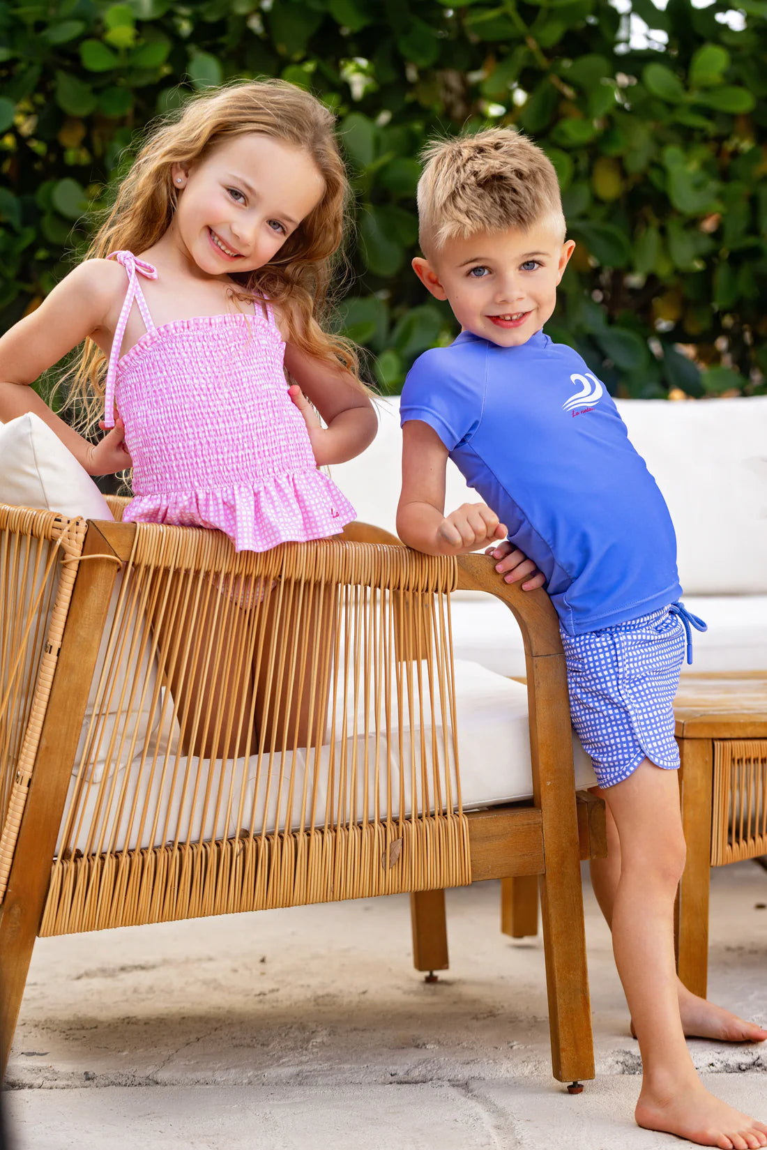 Noggi Gingham Bathing Suit