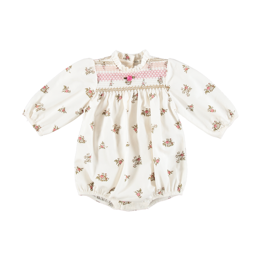 Bebe Organic Adelaide Romper- Winter Rose