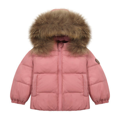 Denali Infant Classic Bomber- Dusty Rose