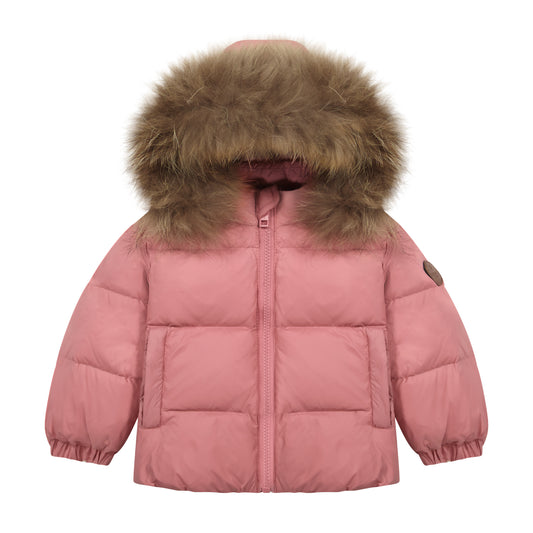 Denali Infant Classic Bomber- Dusty Rose