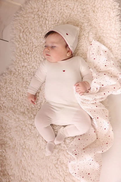 Bubani Heart Layette Set