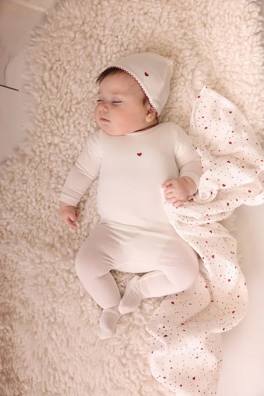 Bubani Heart Muslin Swaddle