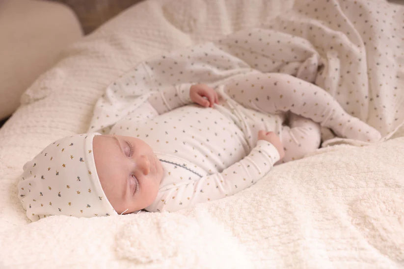 Bubani Floral Wrap Layette Set- Boys