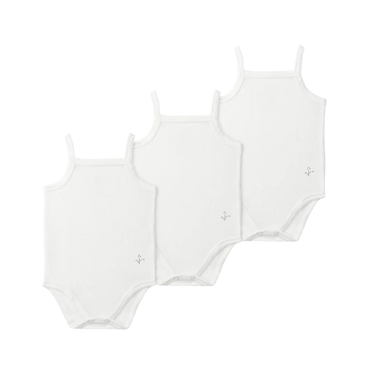 Lilette Baby Girl Undershirts- White