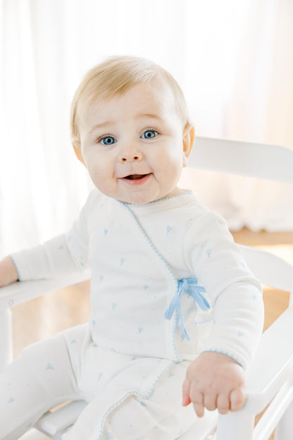 Mon Tresor Balloon Wrap Layette Set - Ivory