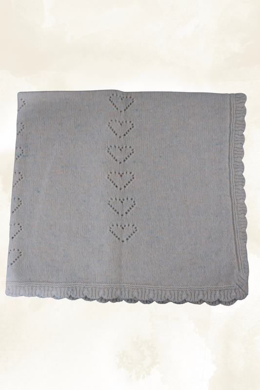 Bebe Organic Mika Blanket - Natural Speckles