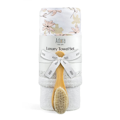 Adora Luxuy Towel Set- Blossom