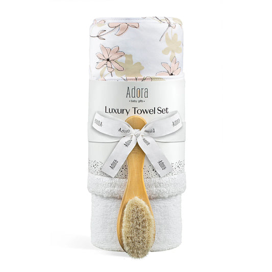Adora Luxuy Towel Set- Blossom