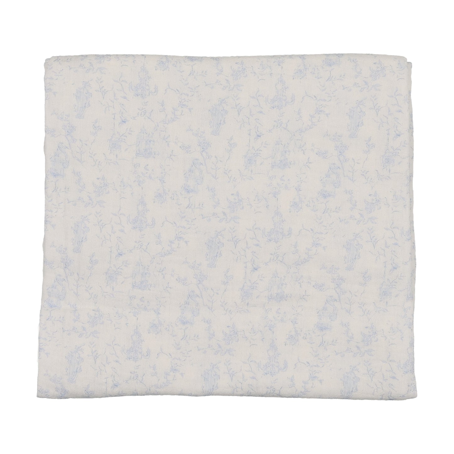 Bee & Dee Boutique Birdcage Toile Swaddle- Dusty Blue