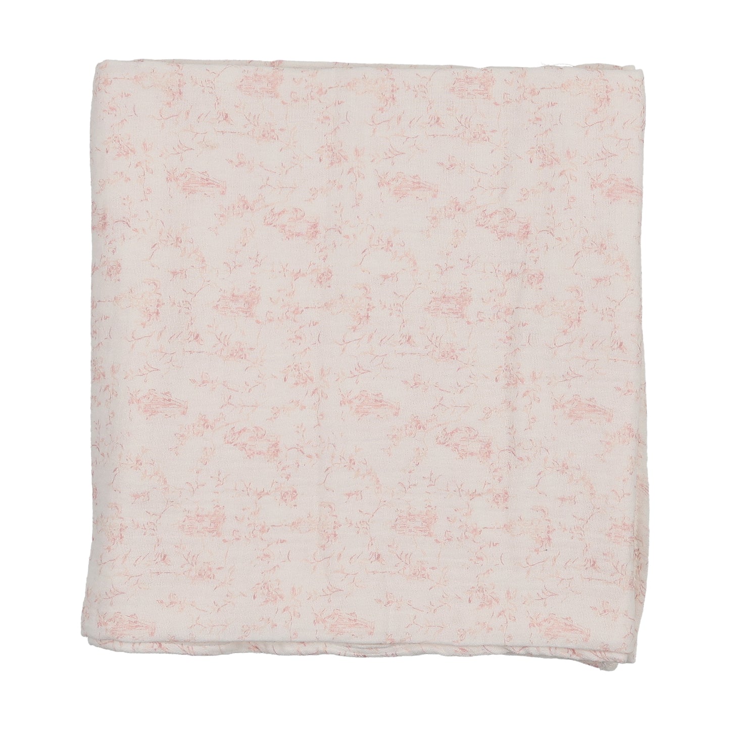 Bee & Dee Boutique Birdcage Toile Swaddle- Muted Pink
