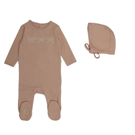 Mon Tresor Corded Charms Footie Set- Orchid Pink