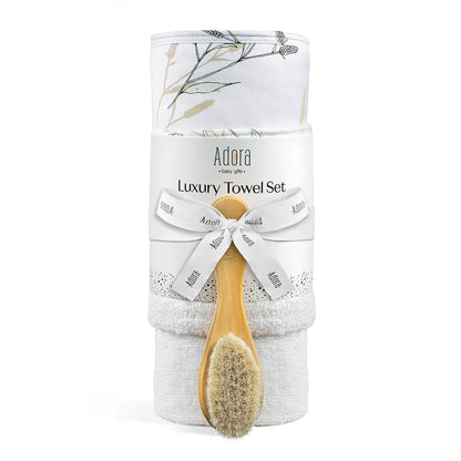 Adora Luxury Towel Set - Cornblue