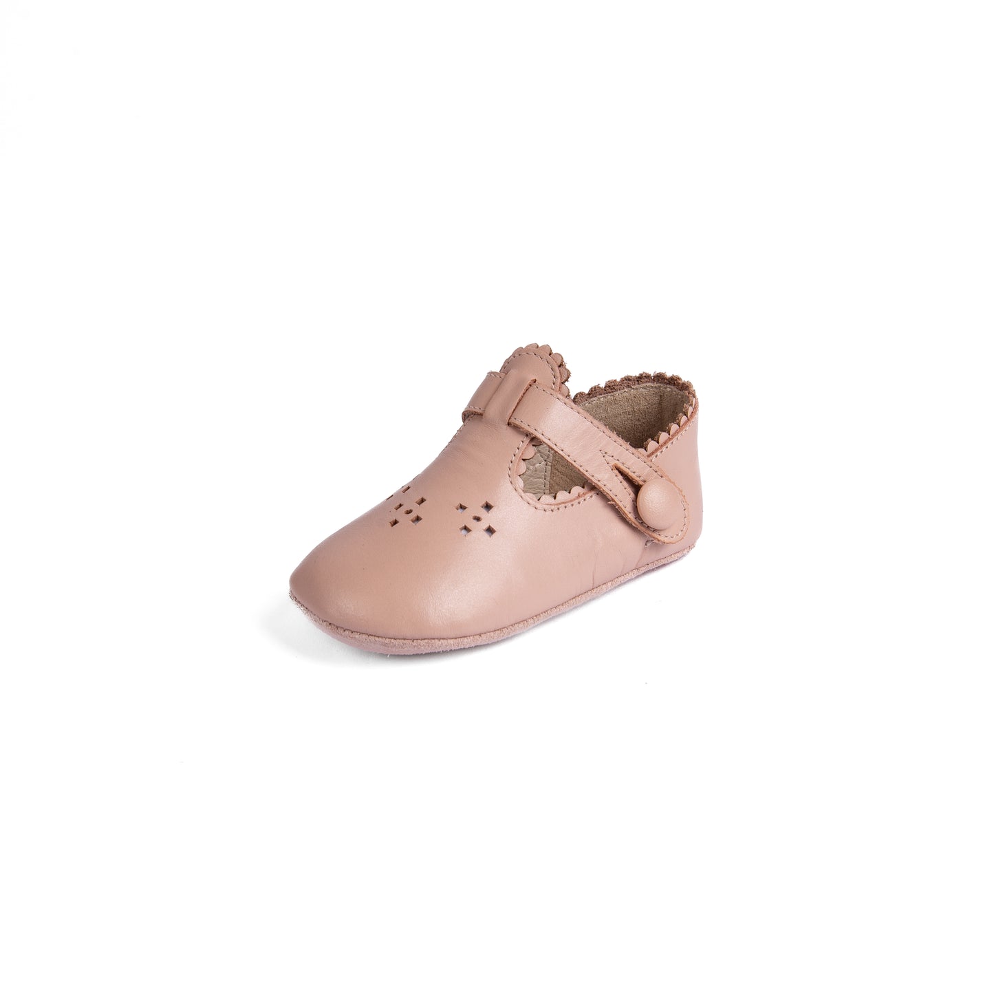 Petite Rose Bella Baby Shoes- Blush