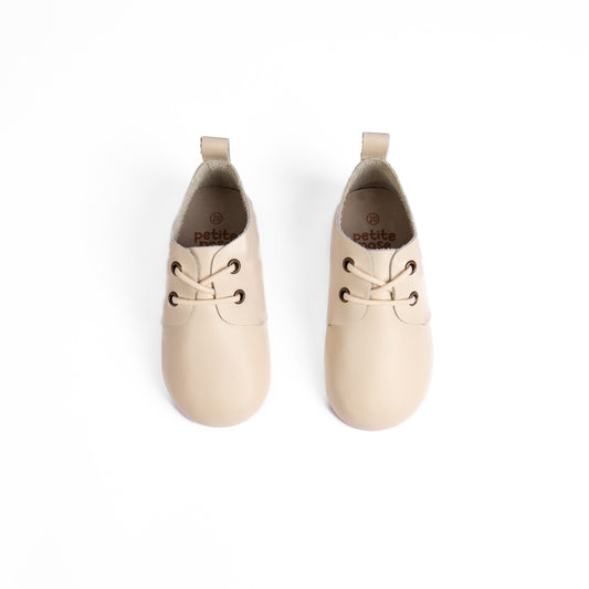 Petite Rose Waverly Baby Shoes- Ivory