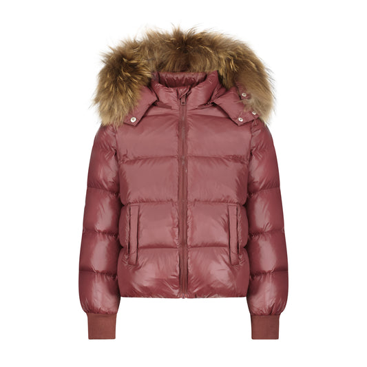 Denali Kids Classic Bomber - Cocoberry