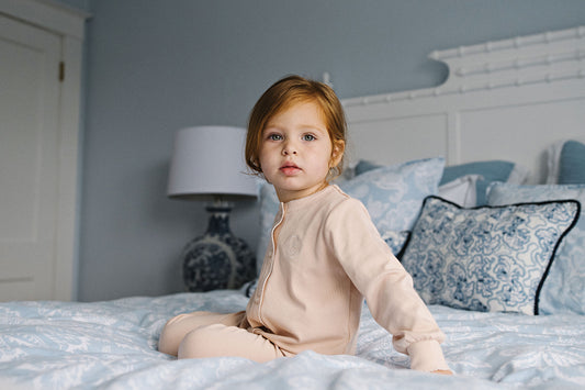 Lil Legs Girls Shabbos Lounge Set- Dusty Pink