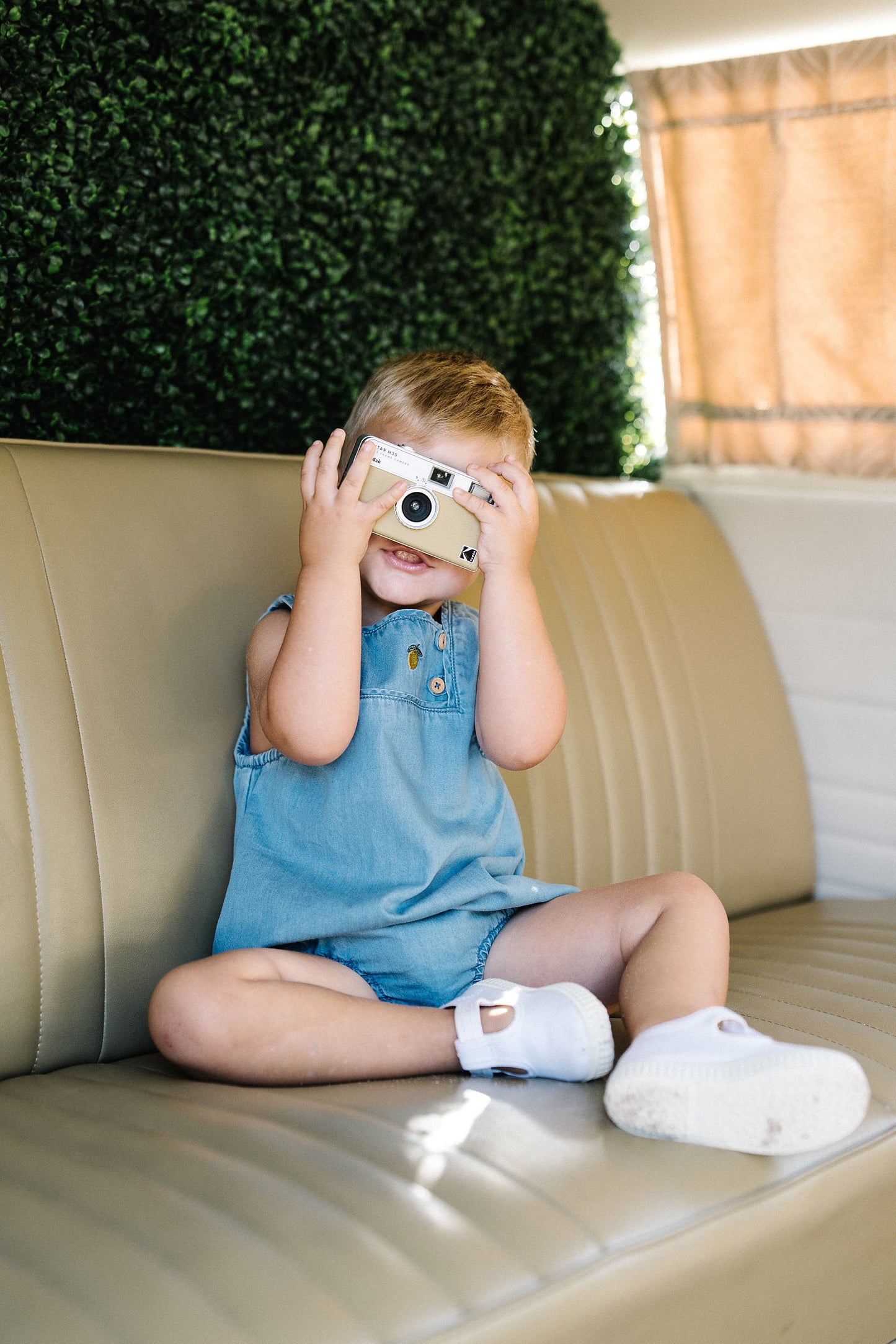 Lil Legs Denim Capsule Toddler Boys Set- Blue Tencel