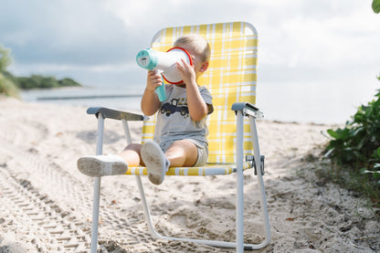 Lil Legs Lemon Toddler Boy Set- Seafoam