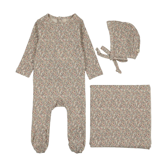 Lilette Sweet Liberty Print Layette Set - Pink