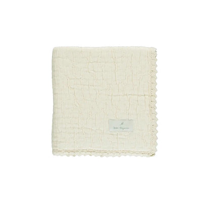 Bebe Organic Chenille Natural Lumi Blanket