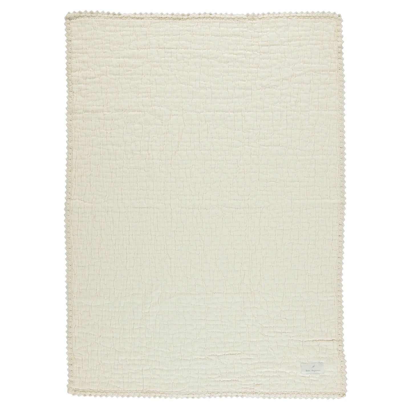 Bebe Organic Chenille Natural Lumi Blanket