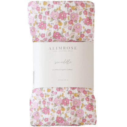 Alimrose Muslin Swaddle- Rose Garden