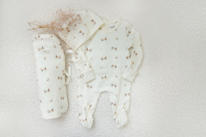 Milk Denmark Blossom Ivory Layette Set