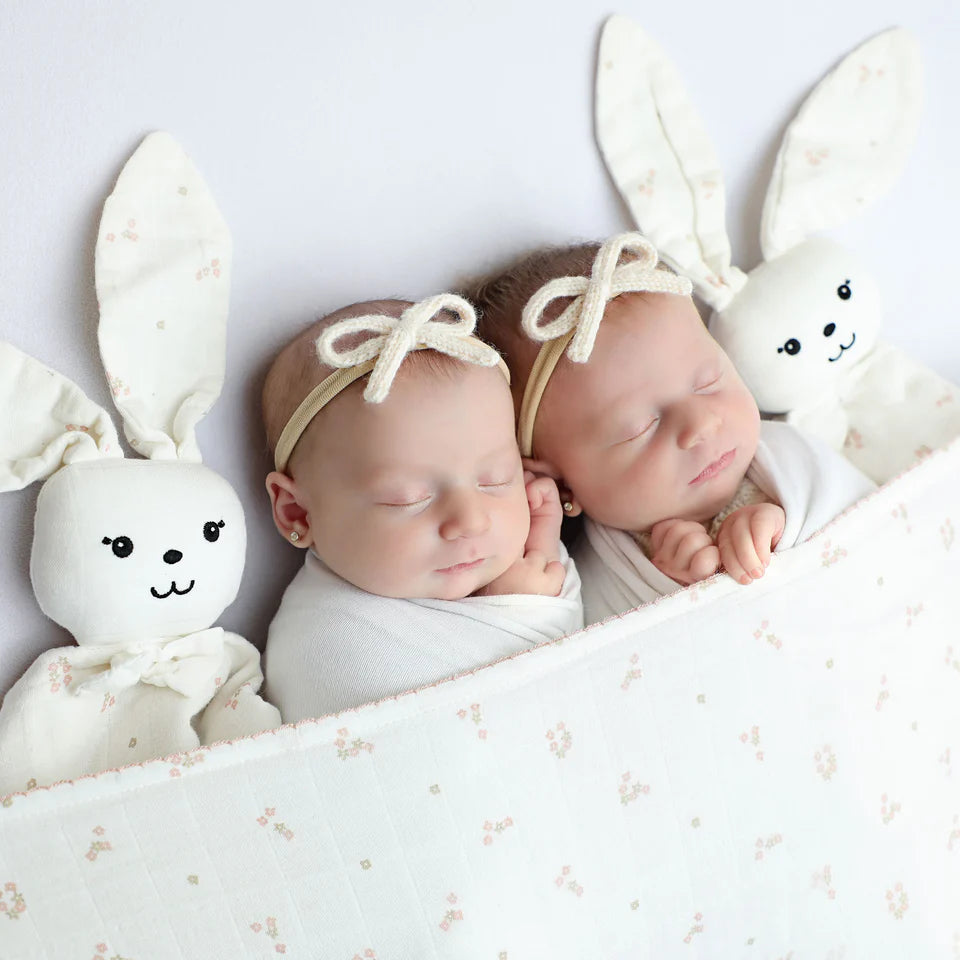 Adora Bunny Snuggle - Mini Floral Blush