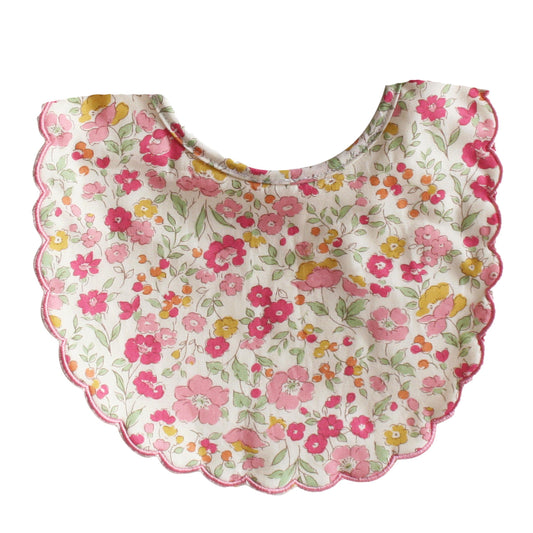 Alimrose Scallop Bib Rose Garden