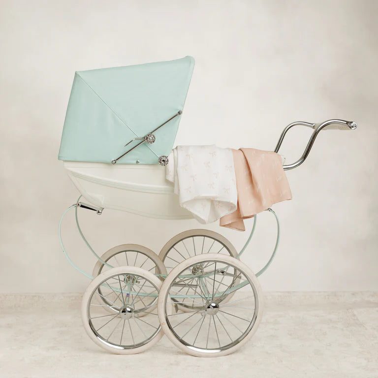 Peluche Bebe/Bows Swaddle - 2 pack