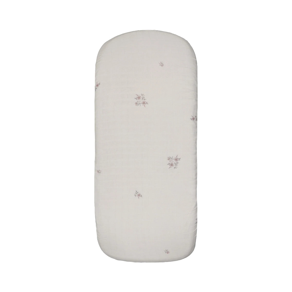 Peluche Blossom Bassinet Sheet - Rose