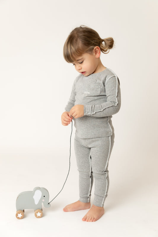 Bee & Dee Raw Sewing Pattern Loungewear- French Grey