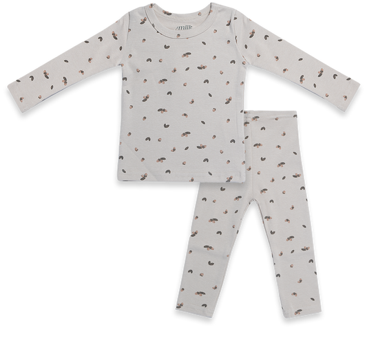 Milk Denmark Acorn Ribbed Set