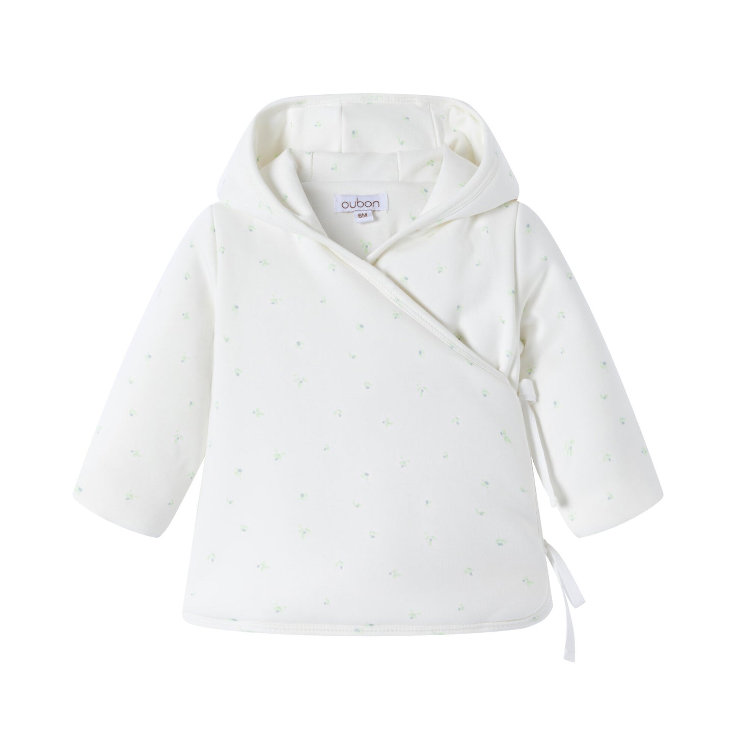Oubon Tulip Print Wrap Jacket-Boy