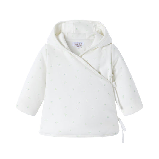 Oubon Tulip Print Wrap Jacket-Boy