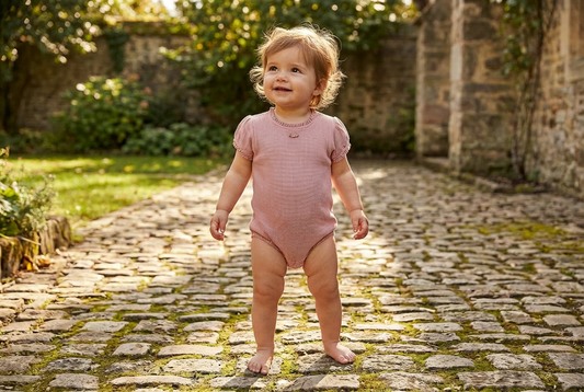 Bee & Dee Waffle Bubble- Muted Pink