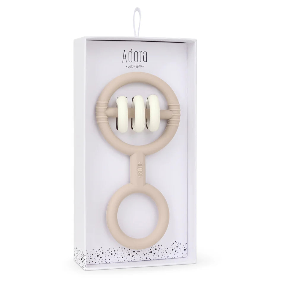 Adora Bebe Rattle Teether - Saddle