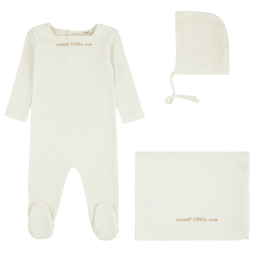 Noggi Sweet Little One Layette Set- Ivory