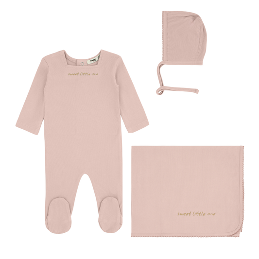 Noggi Sweet Little One Layette Set- Pink