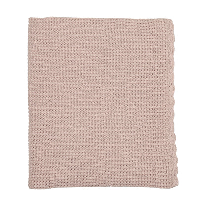 Bee & Dee Waffle Blanket- Wisteria