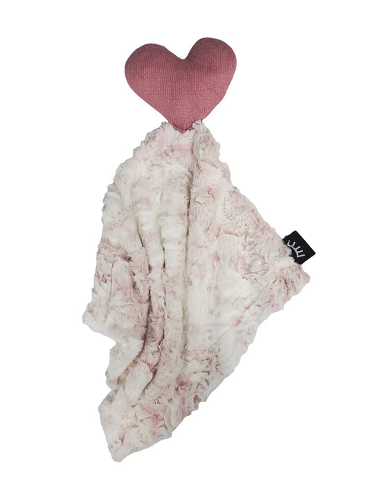 Winx and Blinx Owl Mauve Heart Mini Minky Lovey