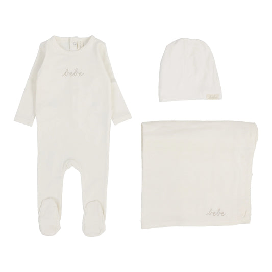 Lilette Take Me Home Baby layette Set- Oat