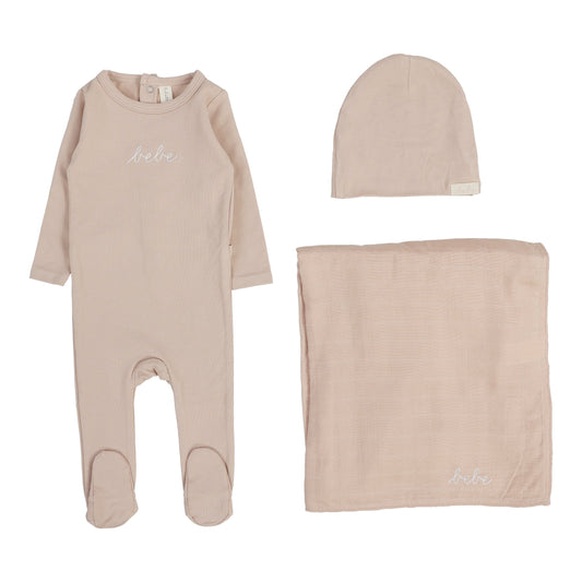 Lilette Take Me Home Baby layette Set- Dusty Pink